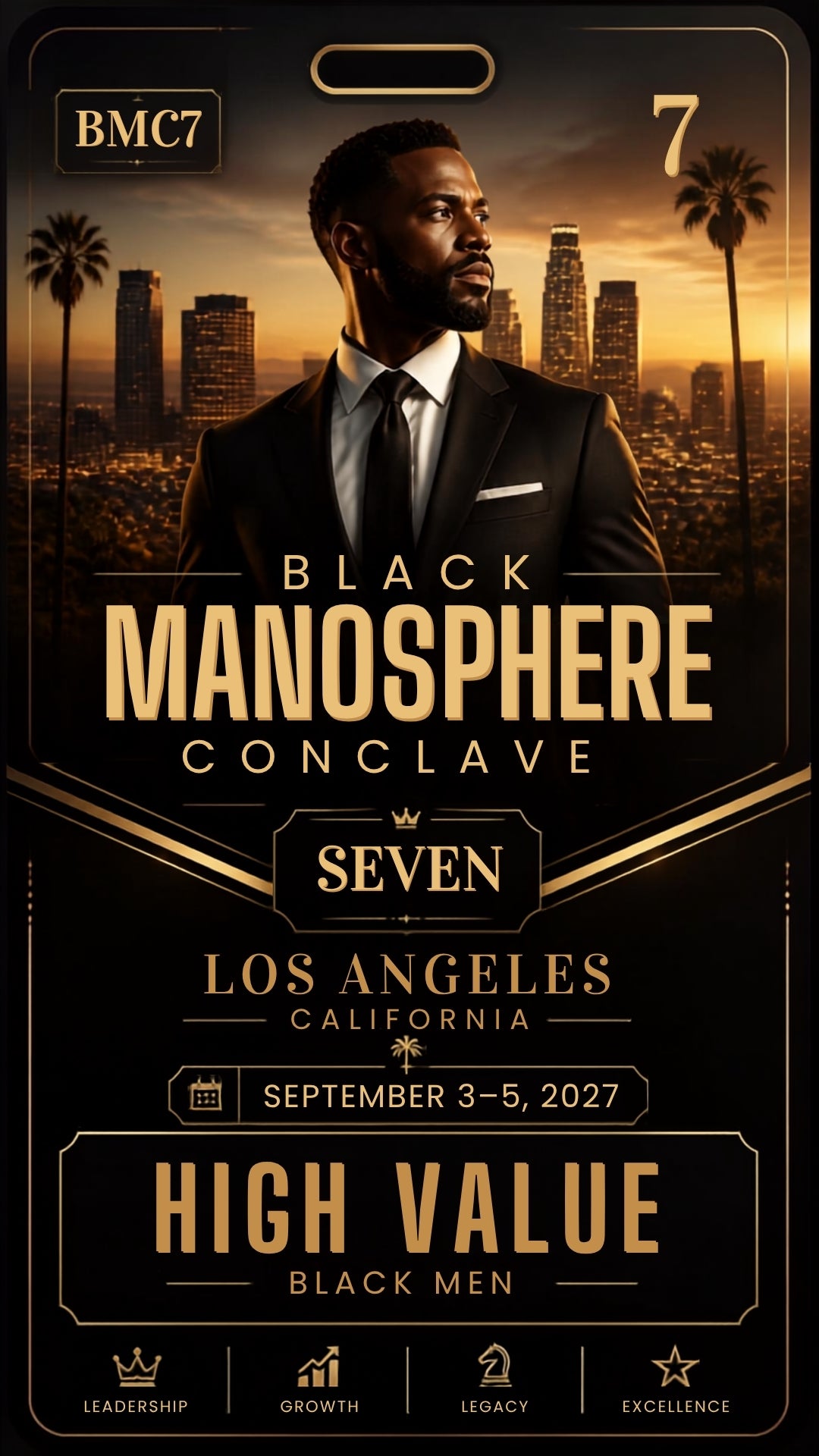 Black Manosphere Conclave 7.0 - tickets